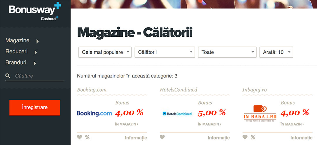 Cum stii unde gasesti cea mai ieftina camera de hotel, plus bani inapoi la rezervare 3 bonusway-3