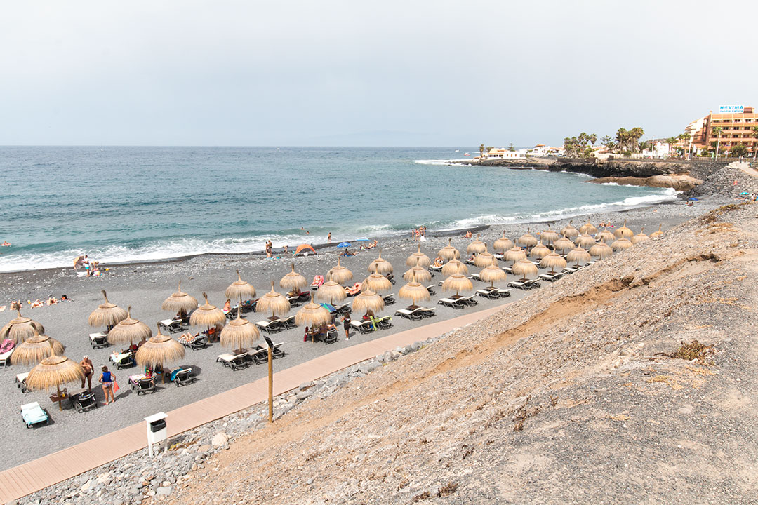 Tenerife. 3 plaje cu nisip negru - Los Gigantes, Playa de la Arena si La Caleta 10 la-caleta-tenerife-1
