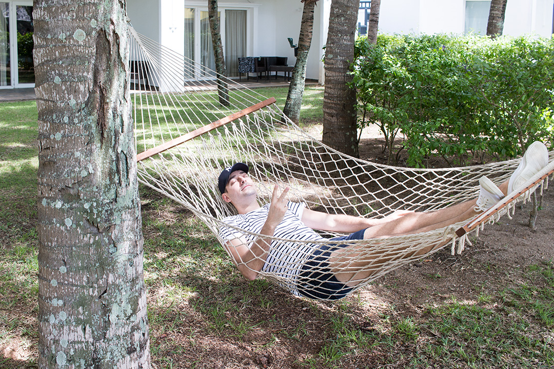 Am plecat in luna de miere. A ales doamna, Mauritius 5 mihai-jurca-hamac