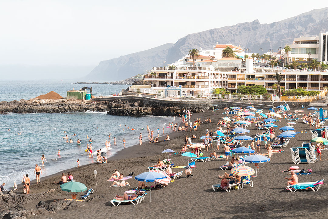 Tenerife. 3 plaje cu nisip negru - Los Gigantes, Playa de la Arena si La Caleta 5 plaja-arena-tenerife-1