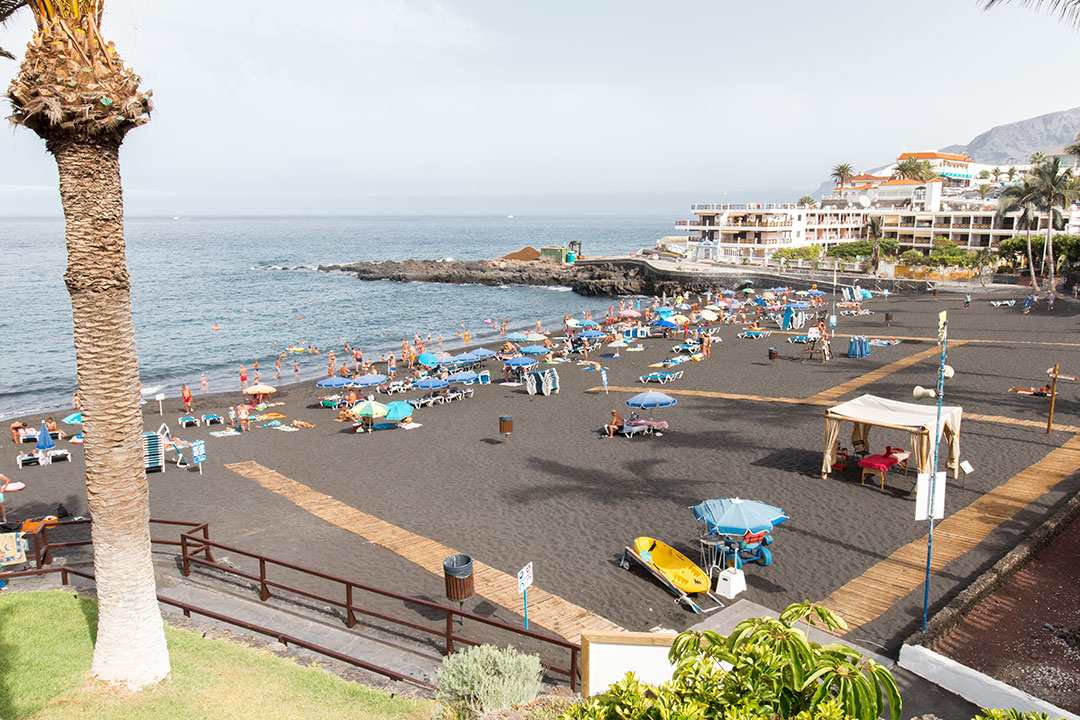 Tenerife. 3 plaje cu nisip negru - Los Gigantes, Playa de la Arena si La Caleta 2 plaja arena tenerife 5