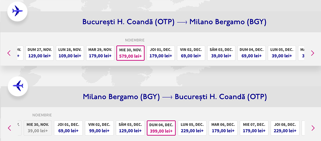 Ce bilete sub 100 de euro se mai gasesc pentru vacanta de 1 decembrie 2 preturi-mari-1