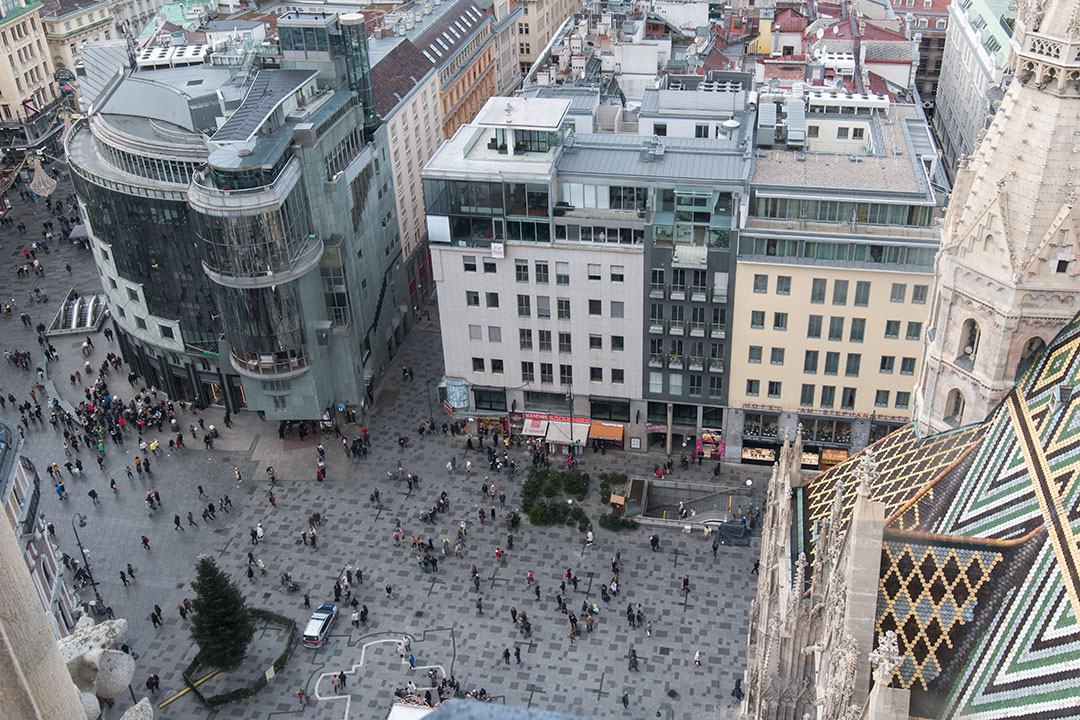 Viena vazuta de sus, din turnul Catedralei Stephansdom 7 stephansdom-viena-6