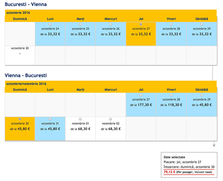 Oferta TAROM. Roma si Viena 79 euro, Atena, Salonic, Stockholm, Praga la 99 euro 2 viena-80
